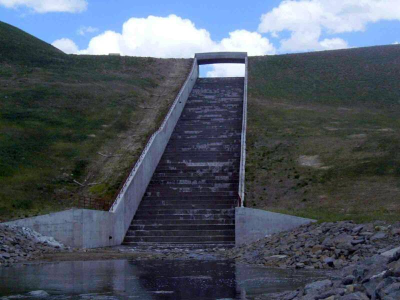 Spillway Photo courtesy of Jack Meena, States West Water Resources Corp. 