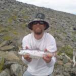 Kevin with a Kokanee Salmon summer 2007